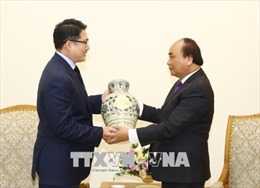 Thủ tướng Nguyễn Xuân Phúc tiếp lãnh đạo tập đoàn Hyosung